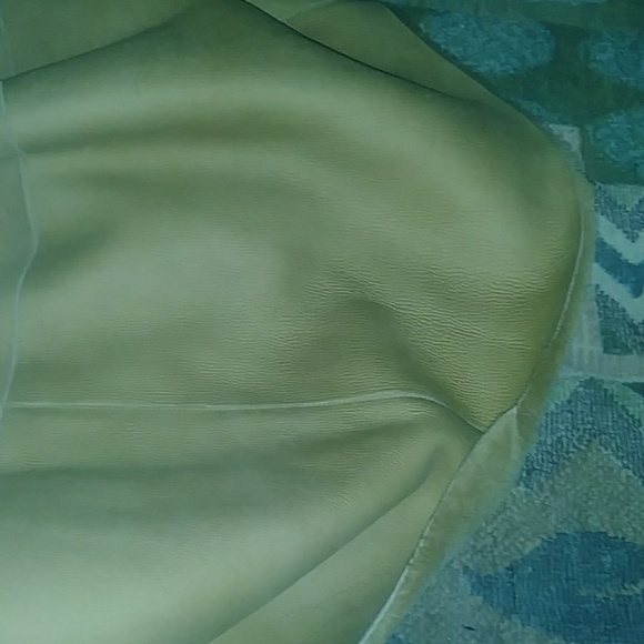 Men's Shearling/Suede soft leather car coat - Picture 6 of 8